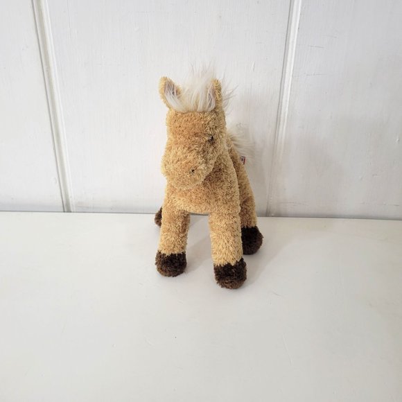 Douglas Cuddle Toy Brown Pony Stuffed Animal 10" - Picture 6 of 6
